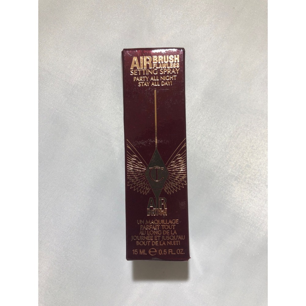 Charlotte Tilbury Airbrush Flawless Setting Spray 15ml Travel Size New in Box